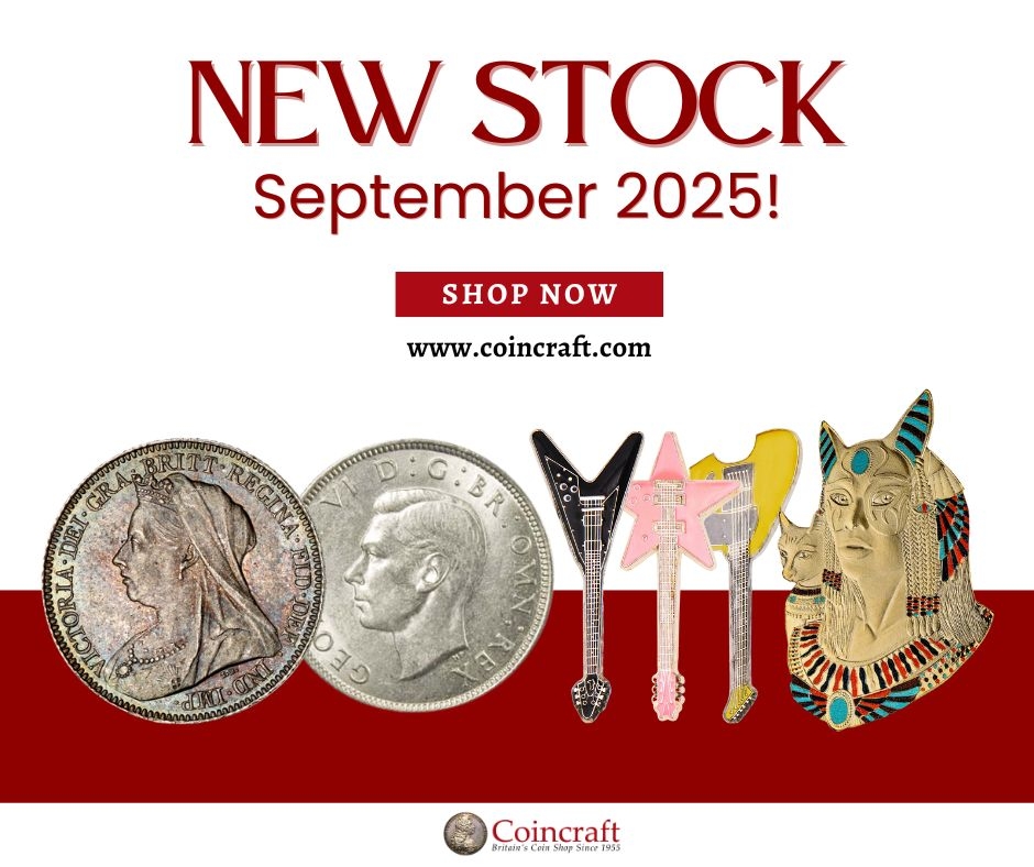 New Stock September 2025 - Coincraft